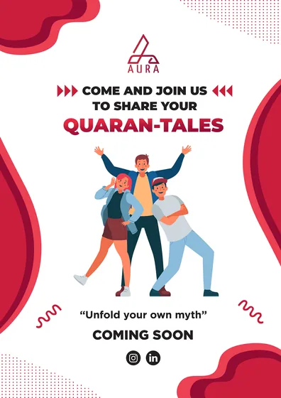 Aura, Quaran-tales campaign poster